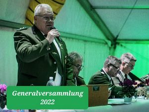 Generalversammlung 2022 - Verschoben