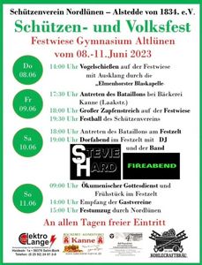Schützenfest Nordlünen-Alstedde u. Runkelschützenfest Männerring Netteberge